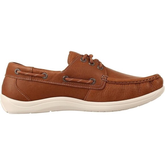 SAS Decksider 2430-281 Men\'s US 13 Old Sand Leather Moc Toe Boat Shoe ZOGG1191 main image 11